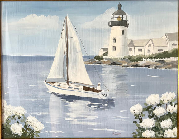Harbor Light II 14x11". Original $200 Available