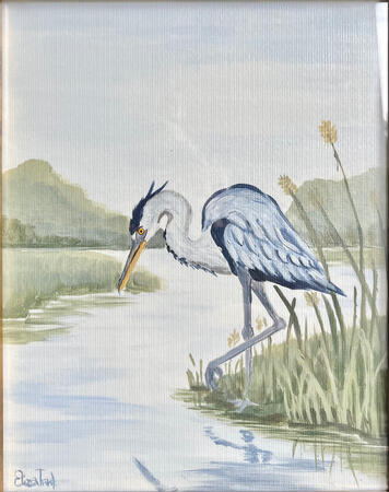 Among the Reeds 8x1" $120 SOLD